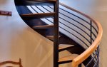 Stairwell leading to the loft.